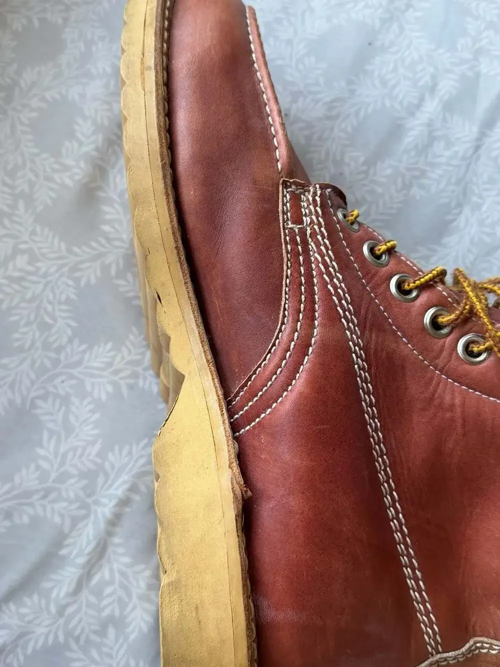 Vintage Aspen Trail Finders Men's Size 11 Insulated Moc Toe Leather Work Boots